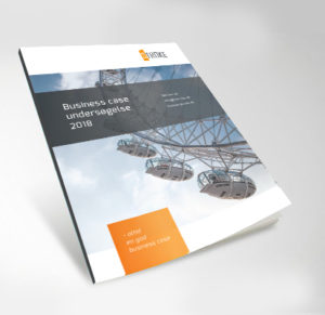 Forside af business case undersøgelses rapport