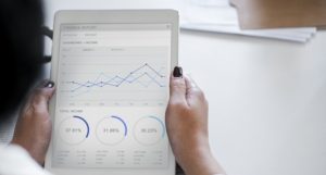 Ipad med KPI's